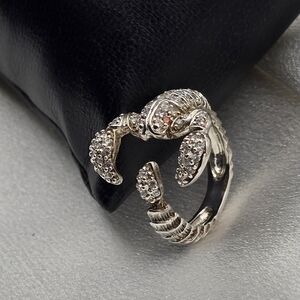 Sterling Silver 925 Scorpion Ring